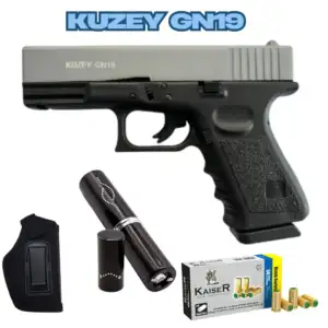 Kuzey GN19 Blank gun with Holster Taser and 50 Bullets
